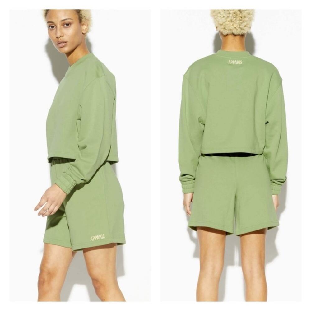 Apparis‎ Julianna Pull On Sweat Shorts S Green